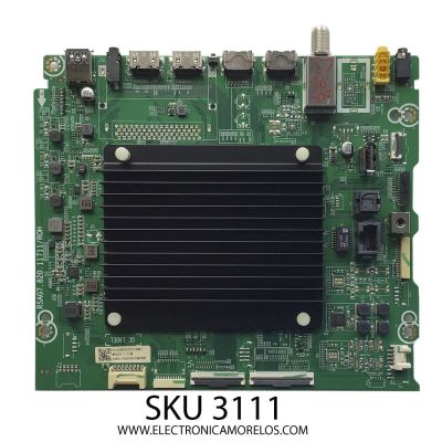 MAIN ORIGINAL PARA TV HISENSE / NUMERO DE PARTE 321498 / RSAG7.820.11711/ROH / 222856 / 65A68FUA(0010)(B0M1) / 3TE65G222856 / PANEL JHD650X3U53-T1L7/S0/FJ/GM/ROH / DISPLAY T650QVN07.8 / MODELO 65U7H / 65U75H